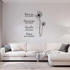 Adesivo Parede Motivação - Frase Sorria Converse Ajude Ame