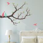 Adesivo Parede Quarto Pássaros Amor