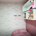 Adesivo Parede Tijolo Branco Pantone 428c 100x120cm - Imprimax