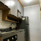 Adesivo Paredes Metro Branco Brilho 100x120cm - Alltak