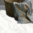 Adesivo Piso  Mármore Carrara Lavável  Antiderrapante