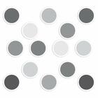 Adesivo Piso Banheiro Antiderrapante Bolinhas Em Cinza 14un