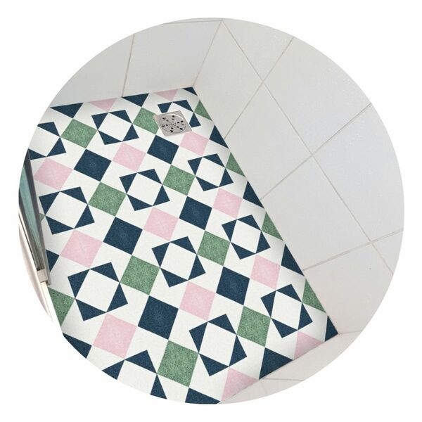 Adesivo Piso Box Granilite Mosaico Antiderrapante - 1,20 X 0,