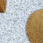 Adesivo Piso Granilito Terrazzo Azul E Branco Antiderrapante