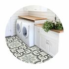 Adesivo Piso Ladrilho Cinza Antiderrapantelavável