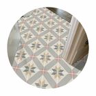 Adesivo Piso Ladrilho Estrela Bege Antiderrapante