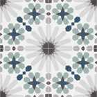 Adesivo Piso Ladrilho Mediterraneo Antiderrapante Lavável