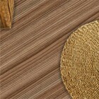 Adesivo Piso Madeira Tom Castanho