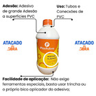 Adesivo Plast Plastubos 850g