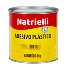 Adesivo Plástico Cinza 1Kg Natrielli