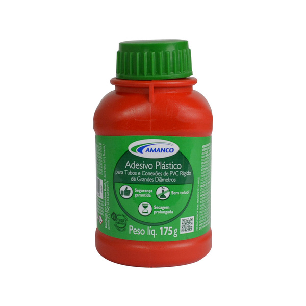 Adesivo Plastico Pvc P/ Grandes Diametros 175g Amanco