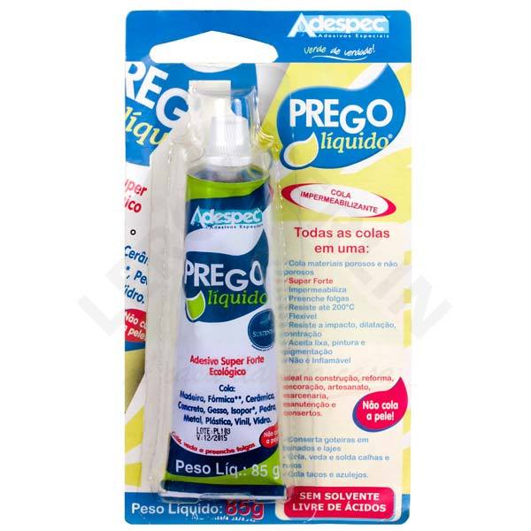 Adesivo Multiuso Prego Líquido Adespec 85g Leroy Merlin Aparador Em U Madeira ~ Adesivo Multiuso Prego Líquido Adespec 85g Leroy Merlin