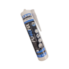 Adesivo Pu40 Fix Preto Cartucho 387g