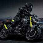 Adesivo Refletivo 4 Unidades Carro Moto Bicicleta E Outros