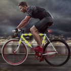 Adesivo Refletivo 4 Unidades Carro Moto Bicicleta E Outros