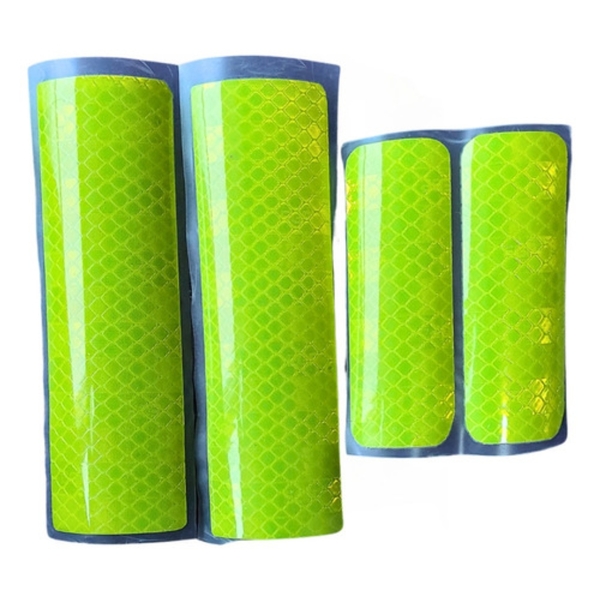 Adesivo Refletivo Para Carro Moto Bicicleta 4 Unidades