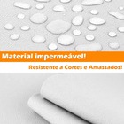 Adesivo Revestimento Em Couro Sintético Branco 50x137cm