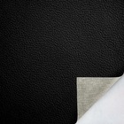 Adesivo Revestimento Em Couro Sintético Preto 50x137cm