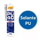 Adesivo Selante Poliuretano Pu40 Mundial Prime Cinza 400g