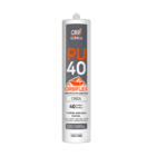 Adesivo Selante Pu 40 380g 230ml Orbi Quimica Cinza