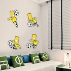 Adesivo Simpsons Futebol - 140b