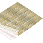 Adesivo Tijolo Claro Decorativo Plástico Dac 45cm X 1m