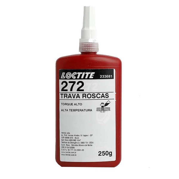 Adesivo Trava Rosca Aneróbico 250g Loctite 272 Loctite 272