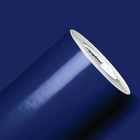 Adesivo Vinil Envelopamento Móveis Vidro Fogão Azul Marinho 1