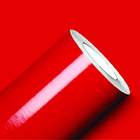 Adesivo Vinil Envelopamento Móveis Vidro Fogão Vermelho Vivo