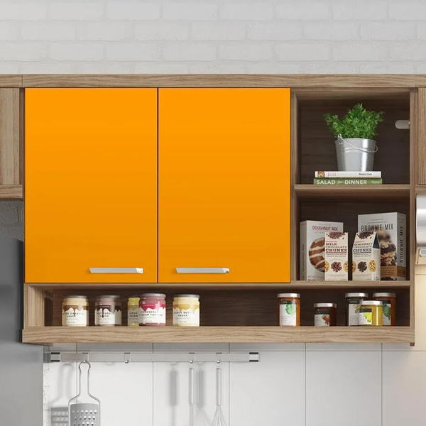 Adesivo Vinil Envelopamento Recorte Amarelo Ouro (1x0 50m)