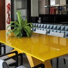 Adesivo Vinil Envelopamento Recorte Amarelo Ouro (50x50cm)