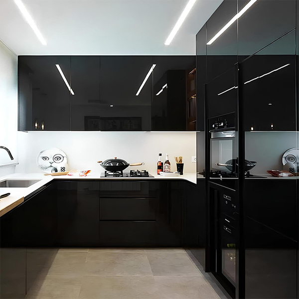 Adesivo Vinil Envelopamento Recorte Preto Brilho (50x50cm)