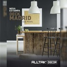 Adesivo Vinil Grosso Papel De Parede Deck Madrid (1 22x0 50m)