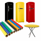 Adesivo Vinílico Envelopar Móveis Vidro Fogão Fogão Branco Fo