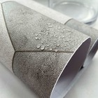 Adesivo Vinilico Lavavel Para Piso Texturizado Hexágono Cinza