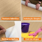 Adesivo Vinilico Lavavel Para Piso Texturizado Madeira Cedro