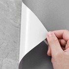 Adesivo Vinilico Lavavel Para Piso Texturizado Quadrado Cinza