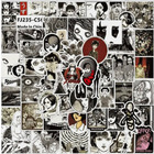 Adesivos Anime Terror Junji Ito 55 Unidades Colagem