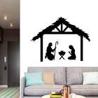 Adesivos De Parede Natal Presépio-m 48x36cm