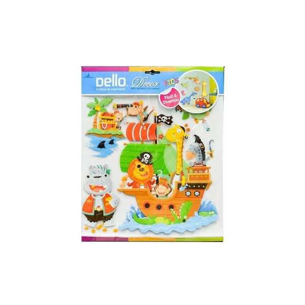 Adesivos De Parede Piratas - Dellodecor