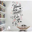 Adesivos Decorativo De Parede Frase Uma Dose Caprichada