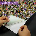 Adesivos Sticker Bomb Mod - 07-m 100x100cm