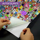 Adesivos Sticker Bomb Mod - 09-m 100x100cm