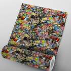 Adesivos Sticker Bomb Mod - 24-m 100x100cm