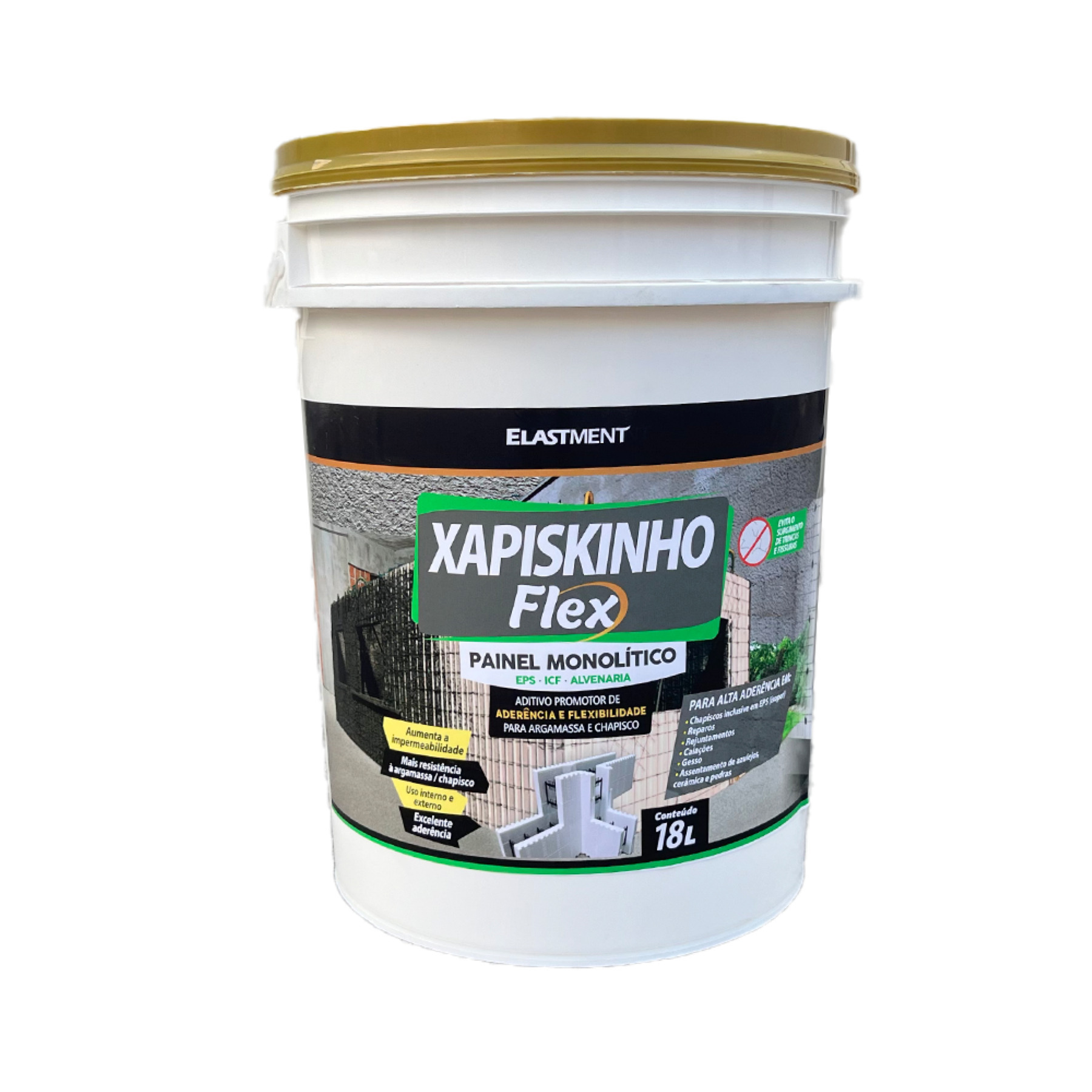 Aditivo para Chapisco Drylevis Elastment Xapiskinho Flex 18L