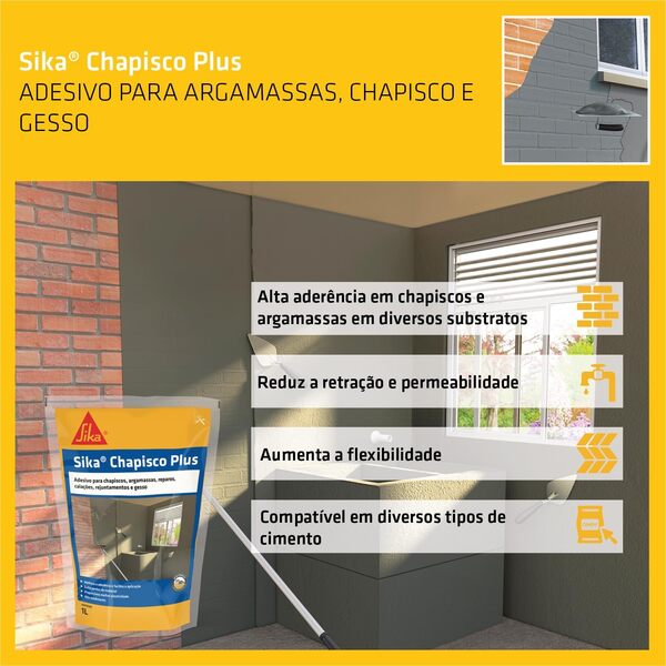 Aditivo Sika Chapisco Plus