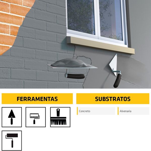 Aditivo para Chapisco Sika Plus 200L Amarelo