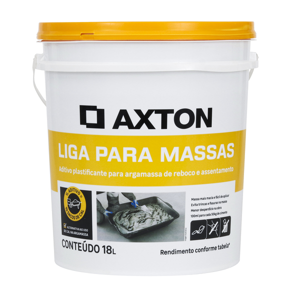 Aditivo Plastificante Liga para Massa 18L Axton