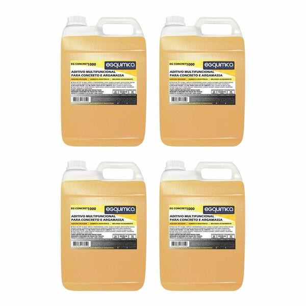 Aditivo Plastificante Para Artefatos De Cimento Concret 20lt