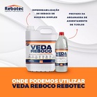 Aditivo Impermeabilizante Rebotec Veda Reboco 1L Branco